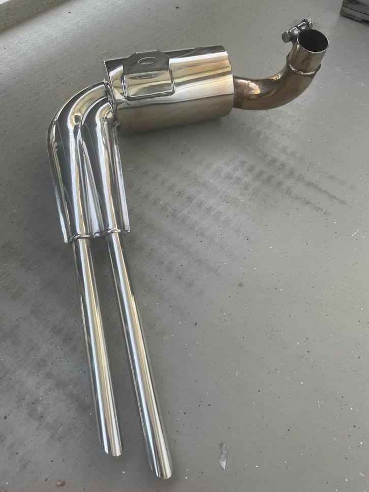 Vespa 125 - 150 large frame uitlaat, Motoren, Accessoires | Overige, Zo goed als nieuw, Ophalen