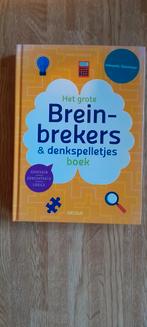 Het Grote Breinbrekers & Denkspelletjes Boek, Ophalen of Verzenden, Zo goed als nieuw, Puzzelboek