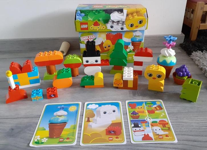 Lego Duplo 10817 Creative Chest, Kinderen en Baby's, Speelgoed | Duplo en Lego, Zo goed als nieuw, Duplo, Complete set, Ophalen of Verzenden