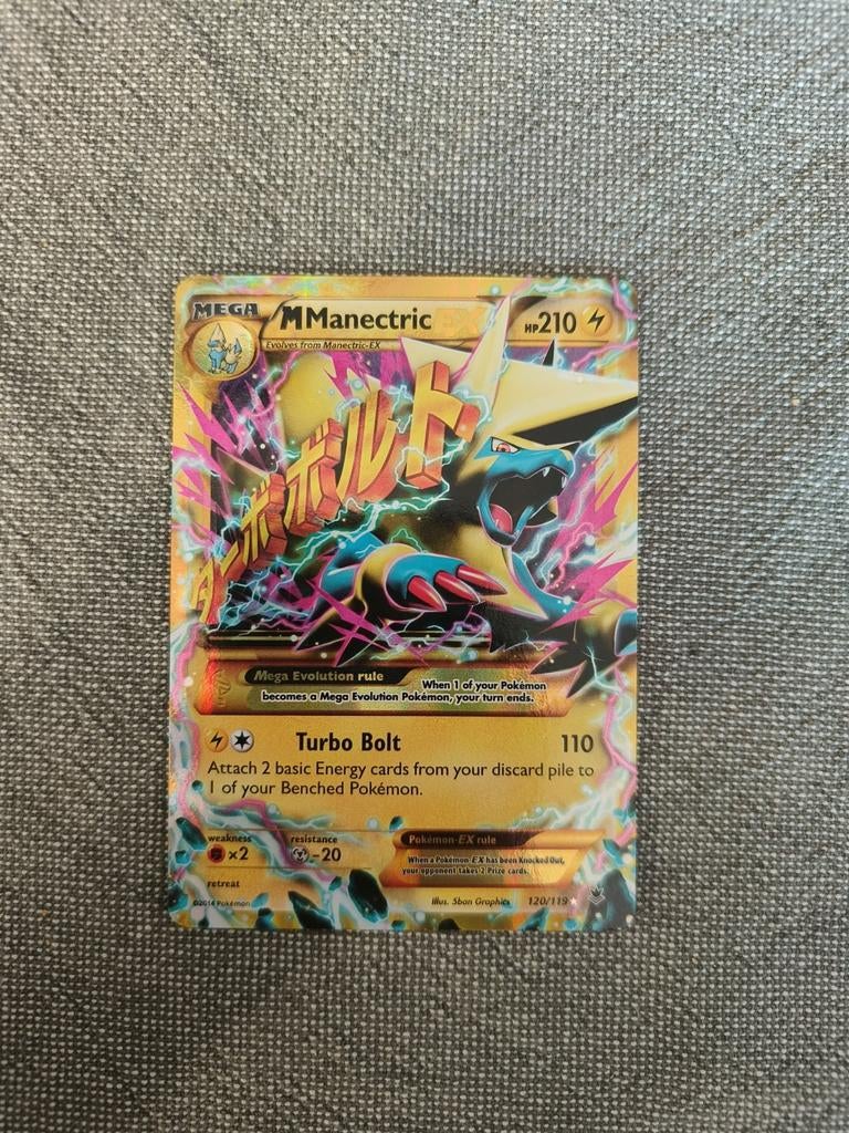 M Manectric EX (120/119), Ophalen of Verzenden