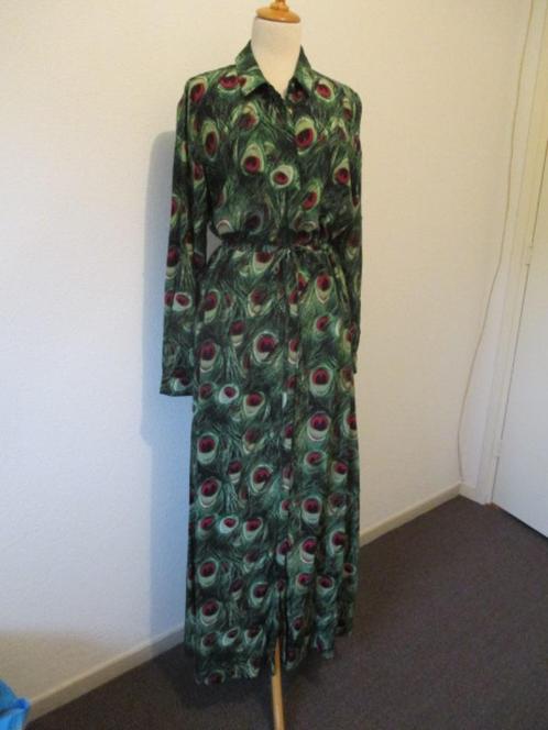 Lange jurk van Maria Tailor maat 38, Kleding | Dames, Jurken, Zo goed als nieuw, Maat 38/40 (M), Groen, Onder de knie, Ophalen of Verzenden