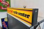 Vintage Raleigh Cycle Center Lichtbak Reclamebord Lamp Signa, Ophalen