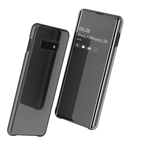 Samsung Galaxy S10e Clear View Stand Cover Set _ Zwart, Telecommunicatie, Mobiele telefoons | Hoesjes en Frontjes | Samsung, Nieuw