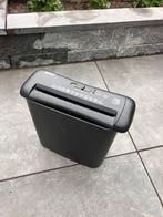 Papierversnipperaar incl met bijpassende bak en handleiding, Ophalen of Verzenden, Gebruikt