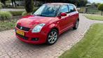 Suzuki Swift 1.3 5D–2009-Rood met airco en stoelverwarming, Auto's, Suzuki, Voorwielaandrijving, Stof, Zwart, 400 kg
