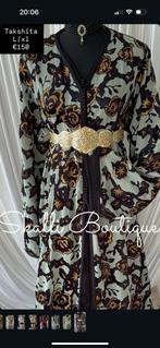 Takshita mobra / satijn l/xl, Ophalen of Verzenden, Zo goed als nieuw, Maat 46/48 (XL) of groter, Onder de knie