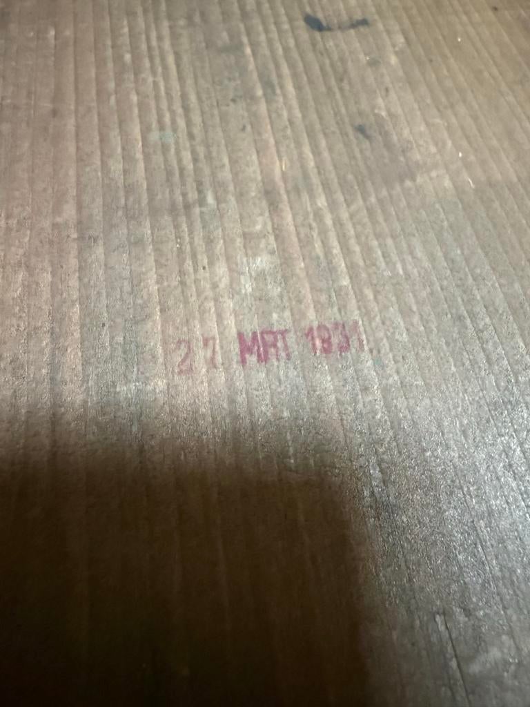 Antieke Wandklok - 27 MRT 1931, Antiek en Kunst, Ophalen