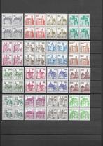 Berlijn 1977-80. Burgen & Schlosser. Blokken van 4, postfris, Postzegels en Munten, Postzegels | Europa | Duitsland, Verzenden