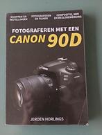 FOTOGRAFEREN MET EEN CANON 90D, Camera's, Ophalen of Verzenden, Zo goed als nieuw, Jeroen Horlings