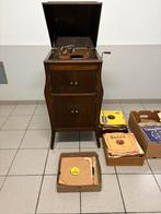 Grammafoon Edephone + lot platen, Ophalen