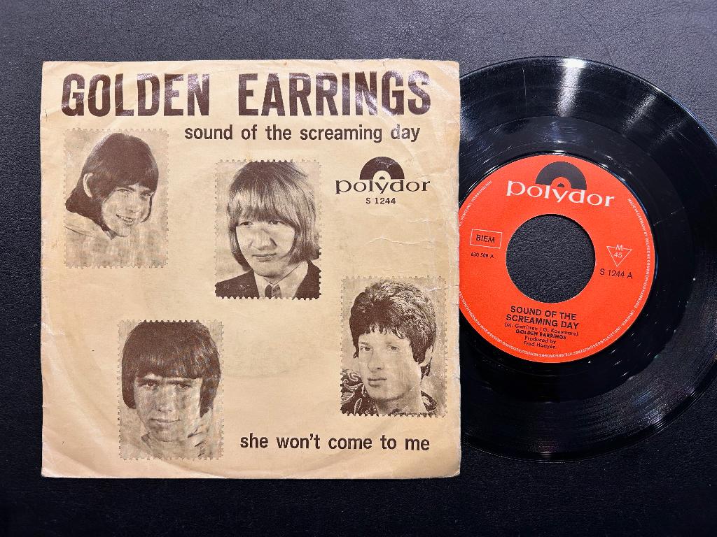 7# GOLDEN EARRINGS - Sound of the screaming day, Gebruikt, 7 inch, Single, Ophalen of Verzenden