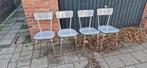 vintage keukenstoelen formica, Huis en Inrichting, Stoelen, Ophalen of Verzenden, Gebruikt