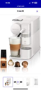 Nespresso machine Delongi Latissima wit, Witgoed en Apparatuur, Koffiezetapparaten, Ophalen