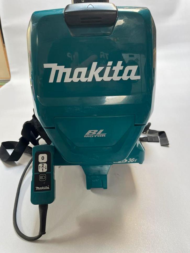 Makita rugstozuiger 36 volt, Doe-het-zelf en Verbouw, Gereedschap | Overige machines, Gebruikt, Ophalen of Verzenden