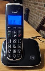Fysic FX‑6000 Senioren Draadloze Telefoon – Grote toetsen, Ophalen of Verzenden, Zo goed als nieuw, 1 handset, Stralingsarm