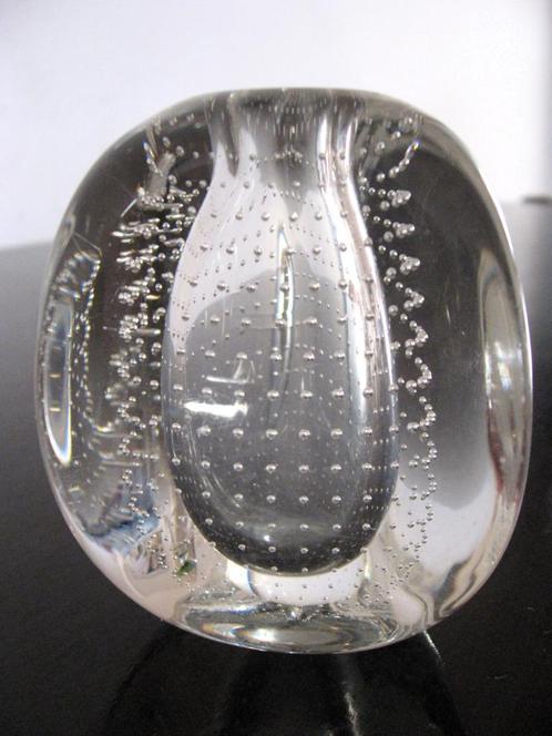 Beukennootje, vintage spijkervaasje Floris Meijdam jaren 50, Antiek en Kunst, Antiek | Glas en Kristal, Ophalen of Verzenden
