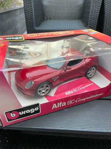 1:18 ALFA ROMEO 8C COMOETIZIONE …….. 32,50 beschikbaar voor biedingen