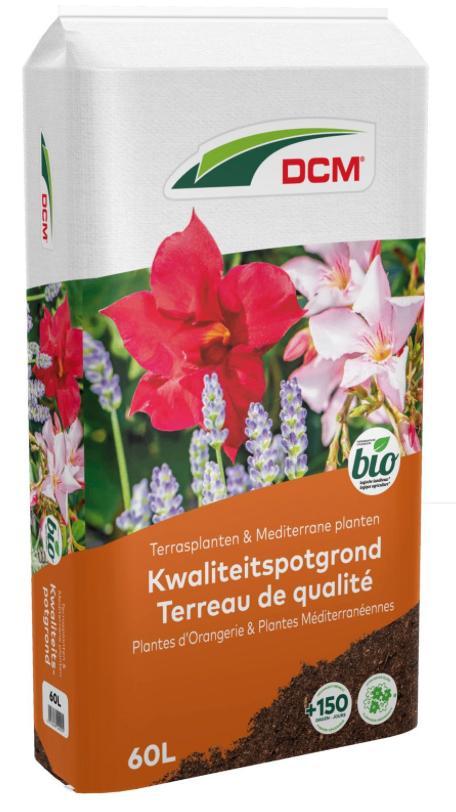 60 liter Potgrond voor Terrasplanten & Mediterrane Planten, Tuin en Terras, Aarde en Mest, Potgrond, Verzenden