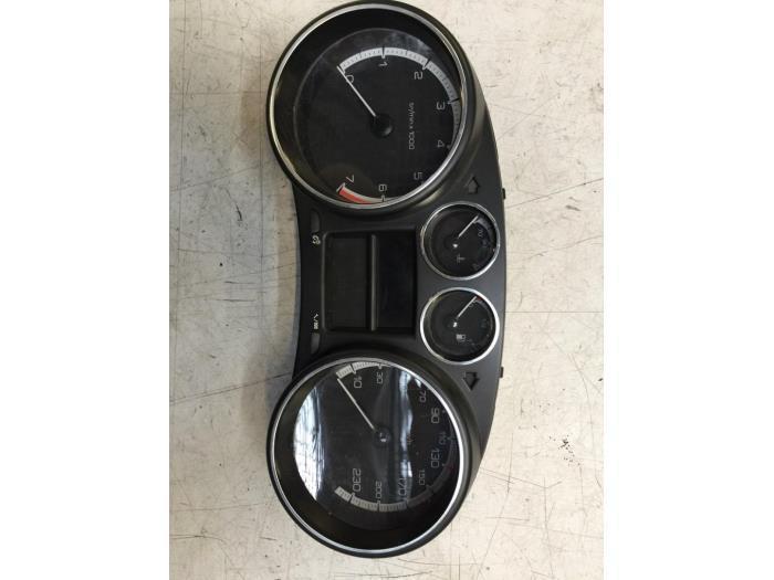 Instrumentenpaneel van een Peugeot 308, Auto-onderdelen, Dashboard en Schakelaars, Peugeot, Gebruikt, 3 maanden garantie, Ophalen of Verzenden