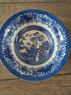Vintage Blauw-Wit Kom/Bord, Gebruikt, Ophalen of Verzenden, Kom(men), Overige stijlen