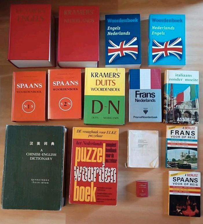 Woordenboeken en Taalgidsen - Groot Pakket!, Boeken, Woordenboeken, Gelezen, Nederlands, Kramers, Ophalen of Verzenden