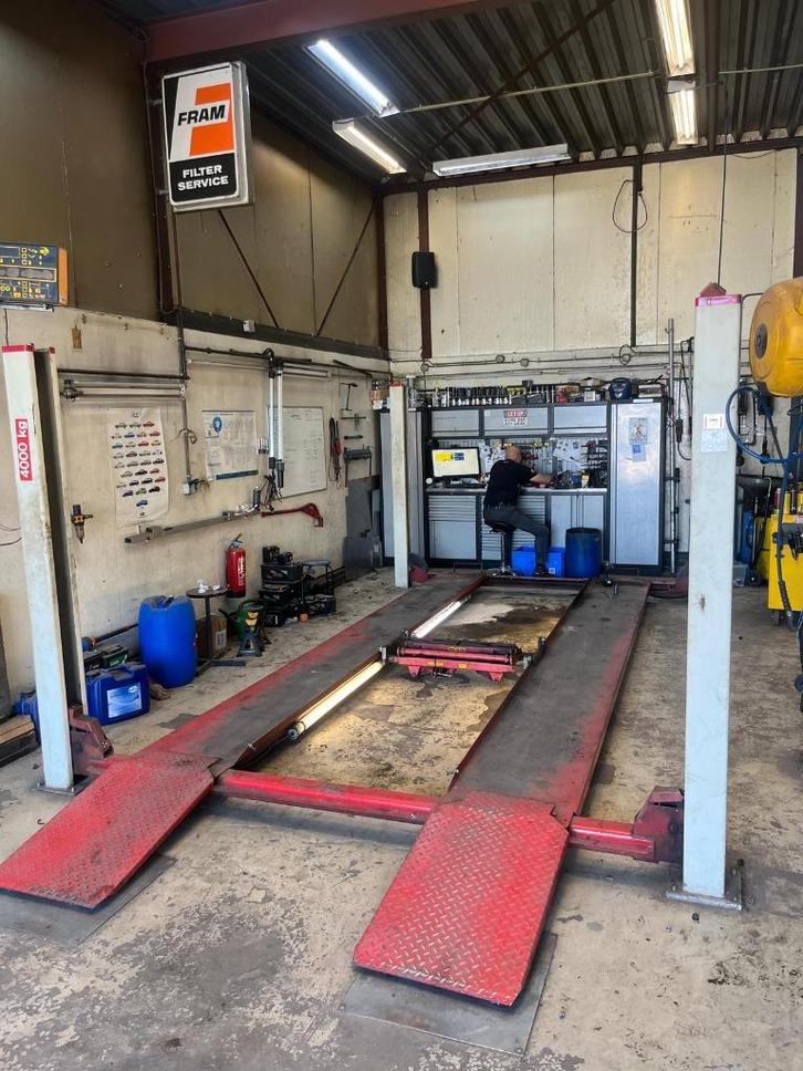 Hefbrug 4-koloms Stenhoj 4000 KG lengte 5.20 meter(APK brug), Auto diversen, Autogereedschap, Gebruikt, Ophalen