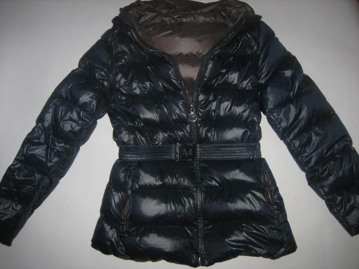 Max Mara warme winterjas I42 dit is 36/38, Kleding | Dames, Jassen | Winter, Zo goed als nieuw, Maat 36 (S), Blauw, Ophalen of Verzenden