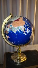 Wereldbol van edelstenen, Huis en Inrichting, Woonaccessoires | Wereldbollen, Ophalen of Verzenden, Zo goed als nieuw