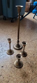 Koperen kandelaars, Huis en Inrichting, Woonaccessoires | Kandelaars en Kaarsen, Ophalen of Verzenden, Brons of Koper, Minder dan 25 cm