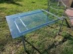 2 glazen tafels gratis, Ophalen, Gebruikt, 50 tot 100 cm, Glas