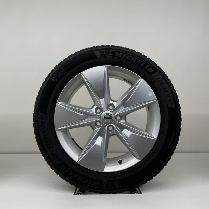Volvo 18 inch velgen + All-seasonbanden XC40 V90 CC, Auto-onderdelen, Banden en Velgen, Banden en Velgen, All Season, 18 inch