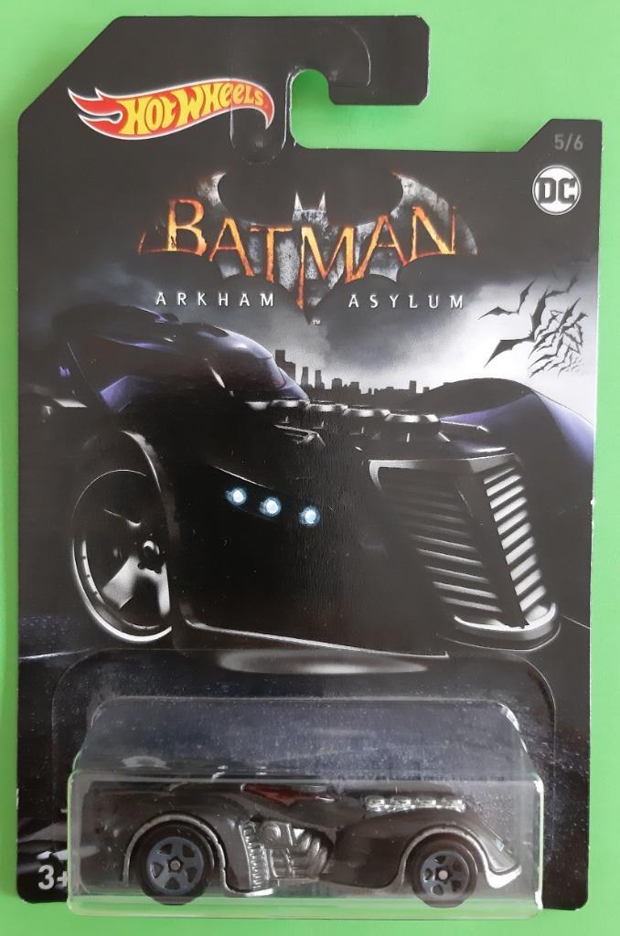 Hot Wheels Batman - Arkham Asylum Batmobile (2017), Kinderen en Baby's, Speelgoed | Speelgoedvoertuigen, Nieuw, Ophalen