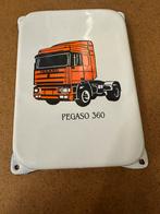 Pegaso emaille bordje, Reclamebord, Nieuw, Ophalen of Verzenden, Nvt