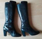 Manfield No Stress hoge leren laarzen maat 38, Hoge laarzen, Zwart, Ophalen of Verzenden, Manfield