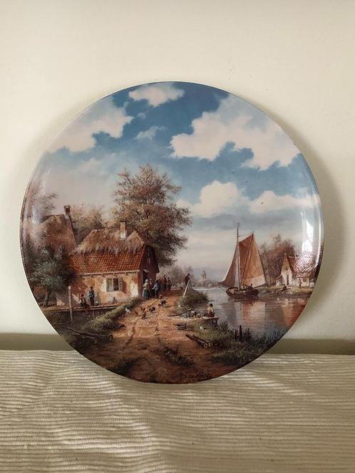 drie Dick de Vries wandborden, Antiek en Kunst, Antiek | Wandborden en Tegels, Ophalen of Verzenden