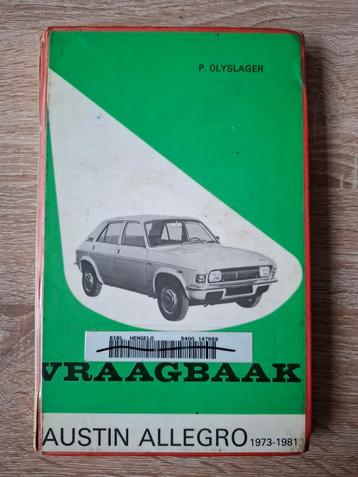 Vraagbaak Austin Allegro door P. Olyslager  beschikbaar voor biedingen