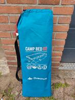 Camping bed 60, van Decathlon. Blauw, 185 x 60 x 20 cm., Ophalen of Verzenden, Zo goed als nieuw, 1-persoons