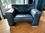 Machalke love seat, Leer, Ophalen of Verzenden, Zo goed als nieuw