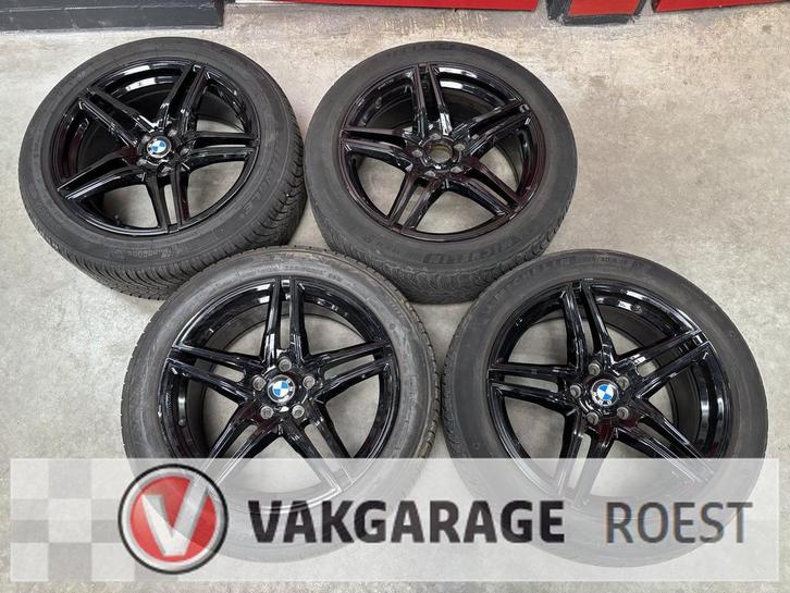 Velgenset / Velgen BMW X2 225/50 R18 zwart, Auto-onderdelen, Banden en Velgen, Banden en Velgen, 18 inch, 225 mm, Personenwagen