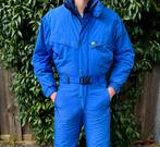 Blauw Vintage Retro Skipak M, Quechua, Maat 48/50 (M), Ophalen of Verzenden, Gedragen