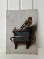 Het Puttertje - Carel Fabritius - 1 ArtPrintCard A4, Minder dan 50 cm, Wandkunstkaarten.nl, Ophalen of Verzenden, Foto of Poster