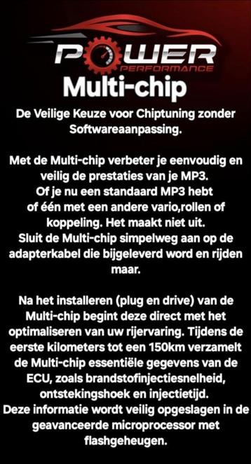💥 Power Multi-Chip Tuning – Meer kracht, zonder risico! beschikbaar voor biedingen