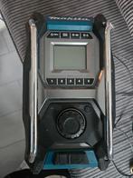 Makita MR001G Bouwradio, Zonder Accu, Ophalen of Verzenden, Gebruikt, Bouwradio
