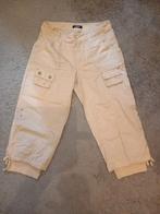 Leuke broek maat 38 Rosner 6/8 beige, Beige, Zo goed als nieuw, Verzenden