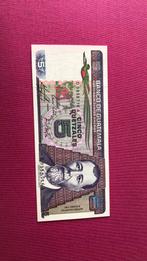 Bankbiljet Guatemala 5 quetzales 1985 p67 unc zeldzaam, Postzegels en Munten, Bankbiljetten | Amerika, Ophalen of Verzenden