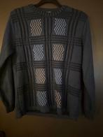 Donkerblauwe bedrukte trui maat M van Canda, Maat 38/40 (M), Blauw, Ophalen of Verzenden, Zo goed als nieuw