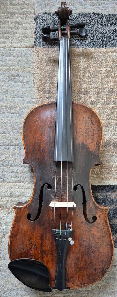 Antieke 4/4 Hopf viool (Hopf ateliers) uit Mittenwald?., Muziek en Instrumenten, Strijkinstrumenten | Violen en Altviolen, Gebruikt