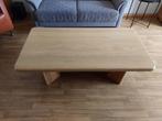 Salontafel licht eiken 135x70cm, Ophalen, Gebruikt, 100 tot 150 cm, Eikenhout