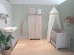Showmodel babykamer Interbaby London ledikant, kast, commode, Ophalen, Zo goed als nieuw, Jongetje of Meisje