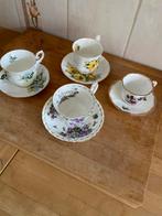 4 Fine Bone China Kop en Schotels - Royal Imperial, Albert.., Ophalen, Zo goed als nieuw